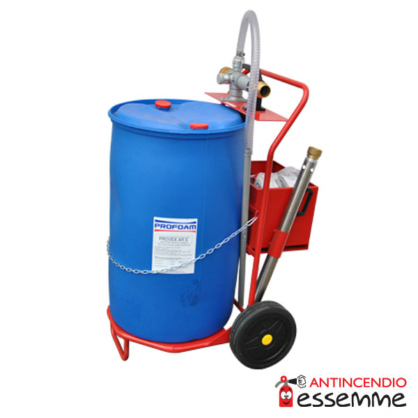 Gruppo mobile a schiuma UNI 45 Profilm AFFF6 Kg 100-200