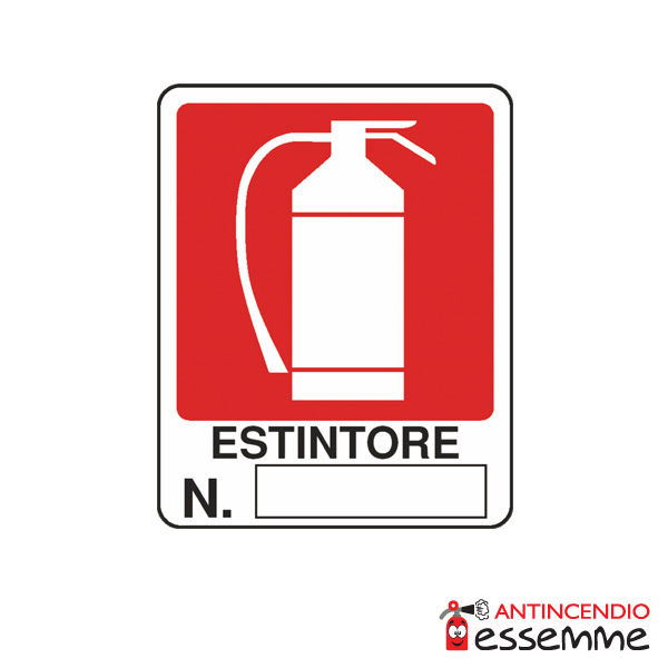 Cartello "Estintore N."