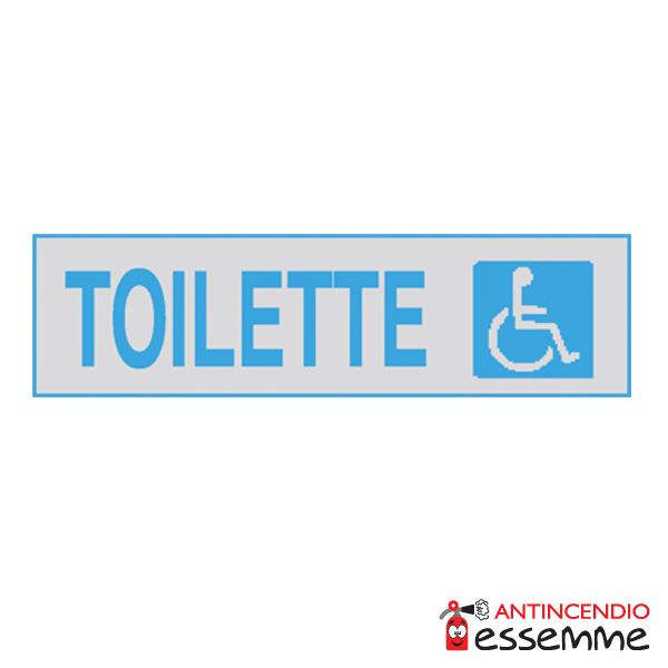 Cartello "Toilette Disabili"