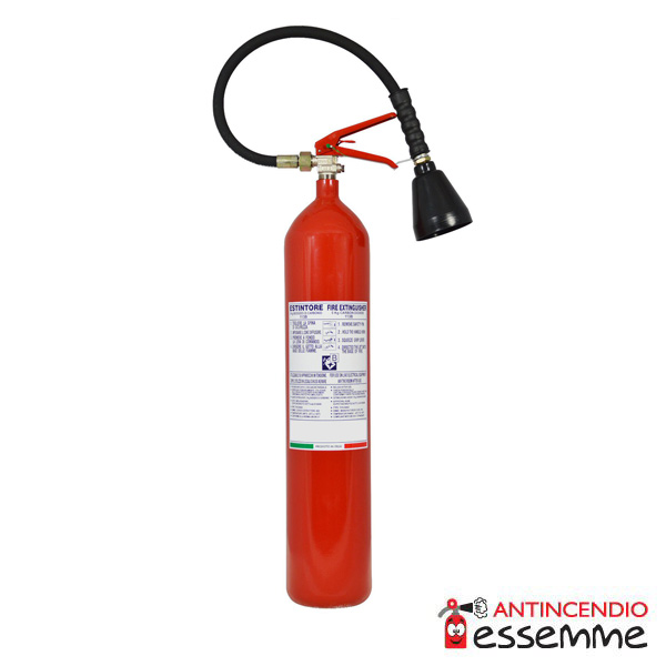 Estintore Co2 Kg 5 113B Acciaio