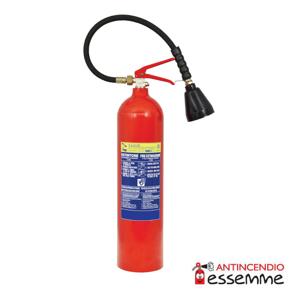 Estintore Co2 Kg 5 113B Alluminio MED