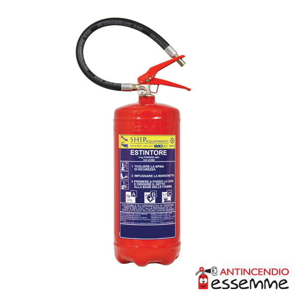 Estintore Polvere Kg 6 34A 233BC MED EXPO