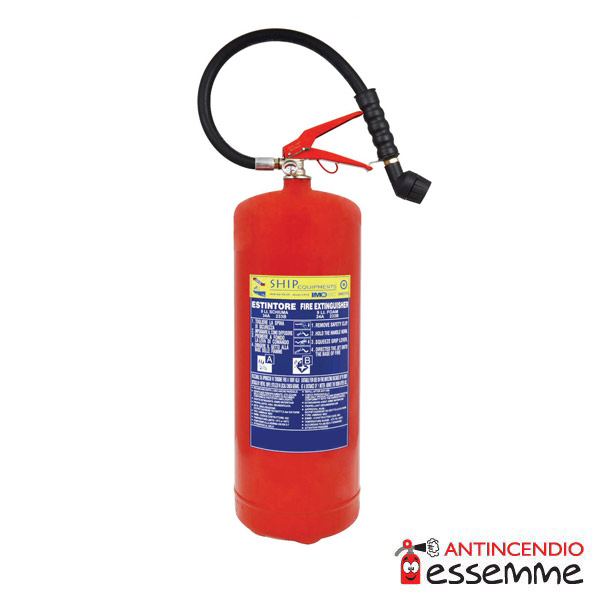 Estintore Schiuma Lt 9 34A 233BC MED